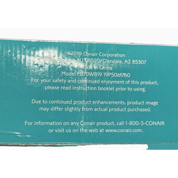 Conair Foot Spa w Bubbles Massage & Heat Indulge Relax Soothe Used w Damaged Box - Picture 3 of 6